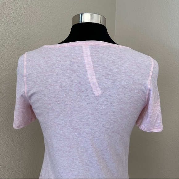 Lululemon Open Front Heather Pink Short Sleeve T shirt - Picture 8 of 11